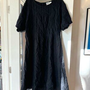 Kiko Linen Short Sleeve Dress